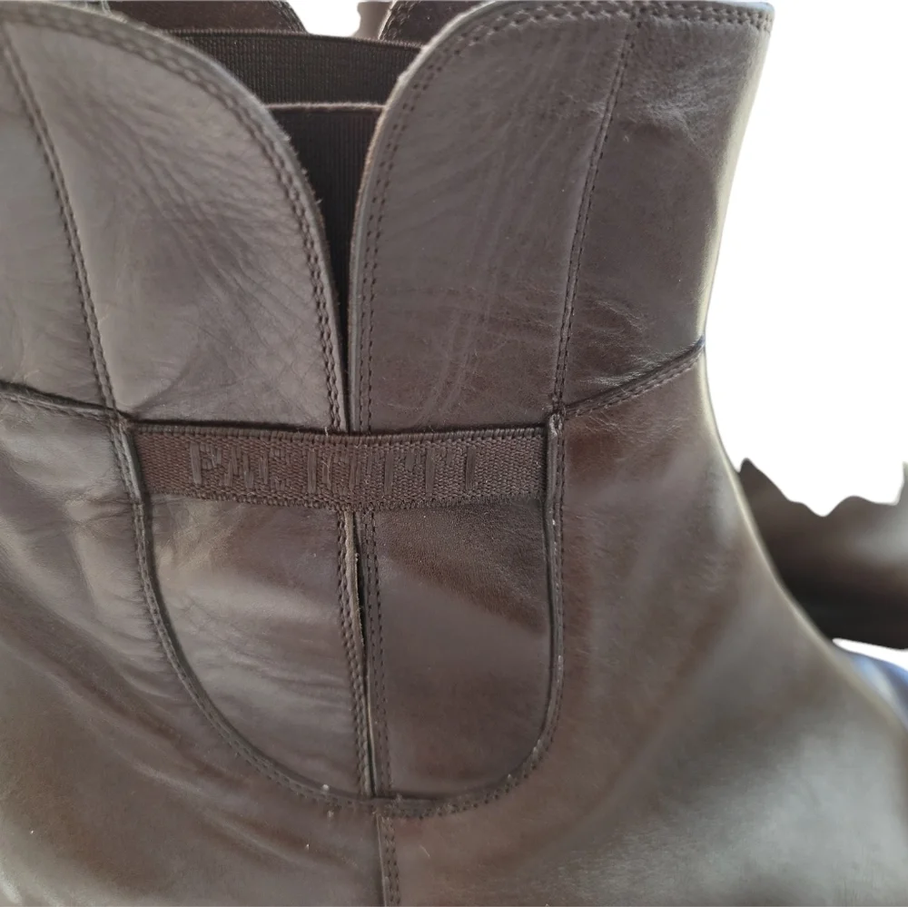 CESARE PACIOTTI‎ men's luxury leather pull-on ankle boot